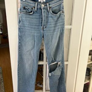 RE/DONE Light Blue Denim Jeans